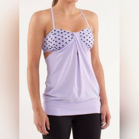 lululemon athletica Tops - Lululemon light purple tank top women's size 8